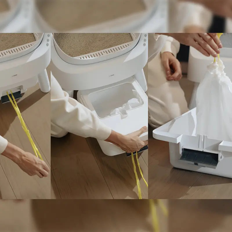 Airloom AutoScooper – Open-Top Self-Cleaning Cat Litter Box